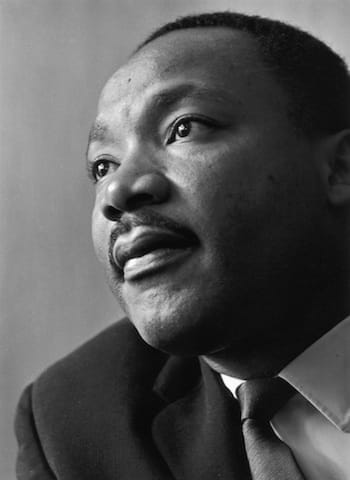 Headshot of the late Rev. Dr. Martin Luther King, Jr.