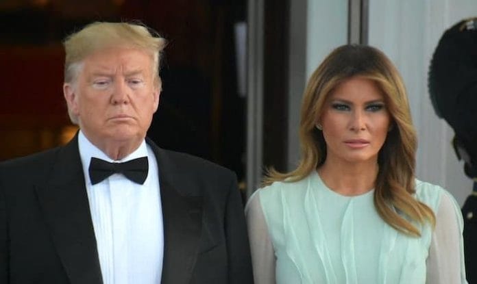 President and Melania Trump